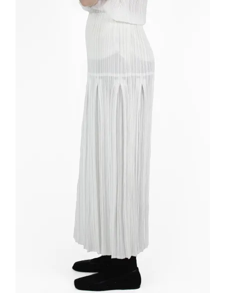 Gongdid Design JUPES Slits Pleats Skirt