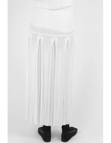 Gongdid Design GONNE Slits Pleats Skirt