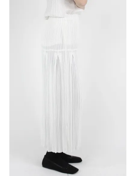 Gongdid Design GONNE Slits Pleats Skirt