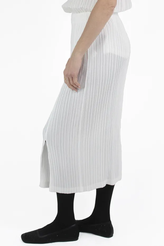 Gongdid Design ROCKE Pleats Midi Skirt 2