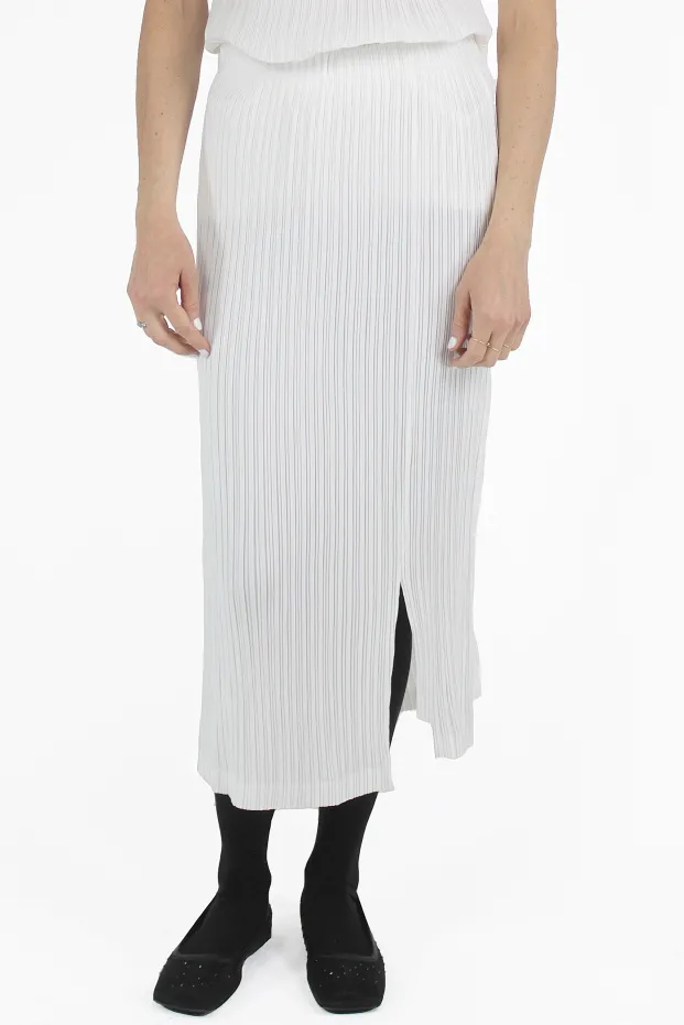 Gongdid Design GONNE Pleats Midi Skirt