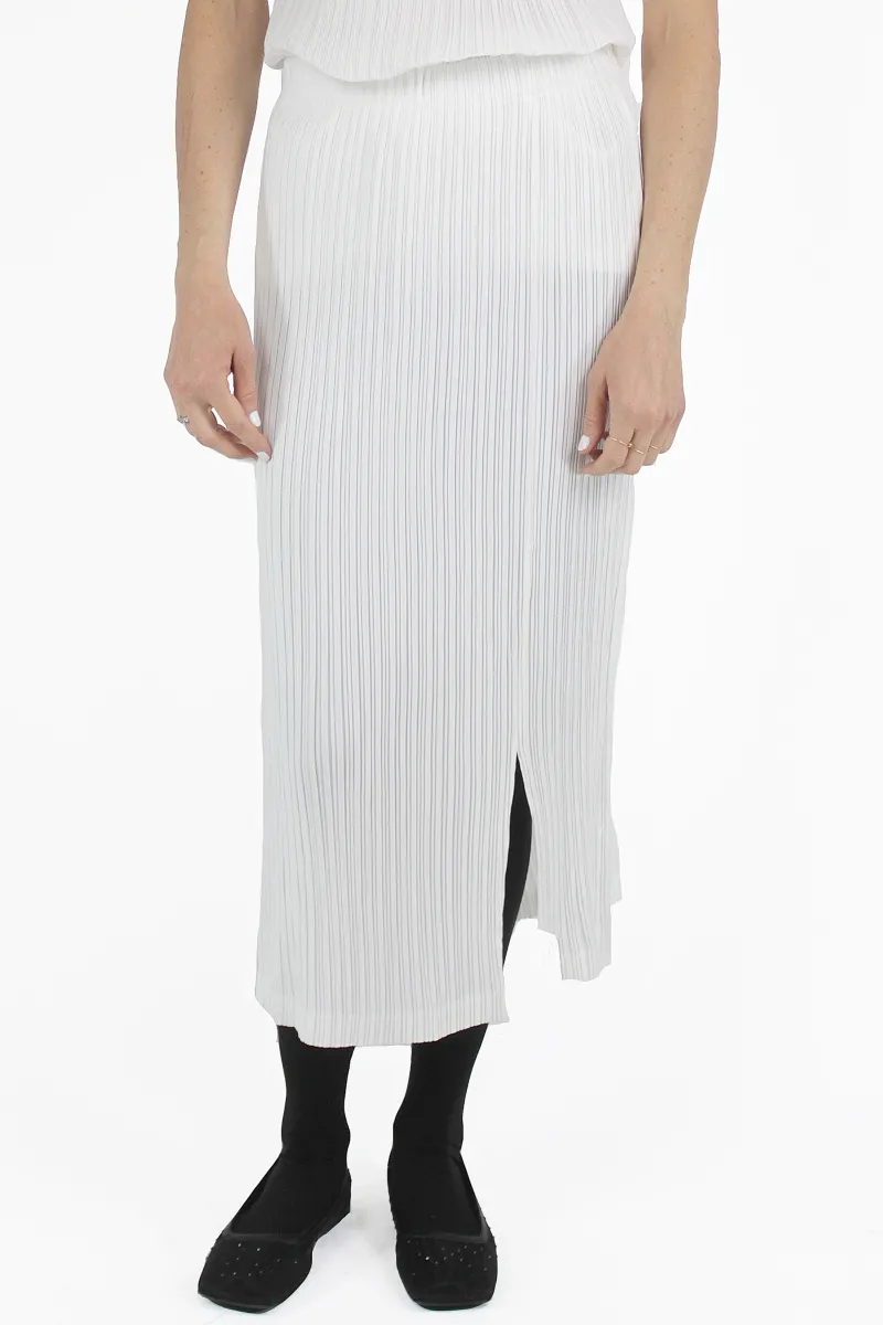 Gongdid Design ROCKE Pleats Midi Skirt