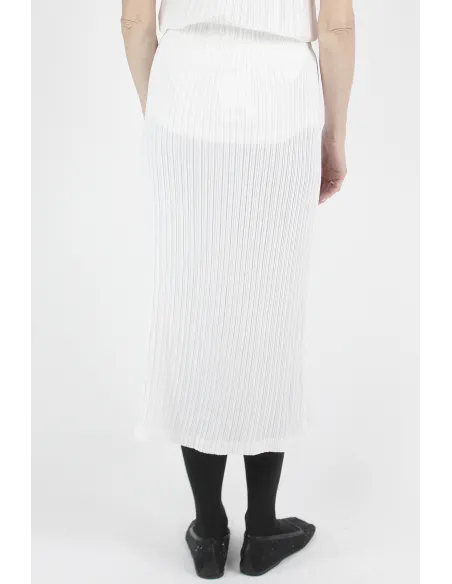 Gongdid Design GONNE Pleats Midi Skirt