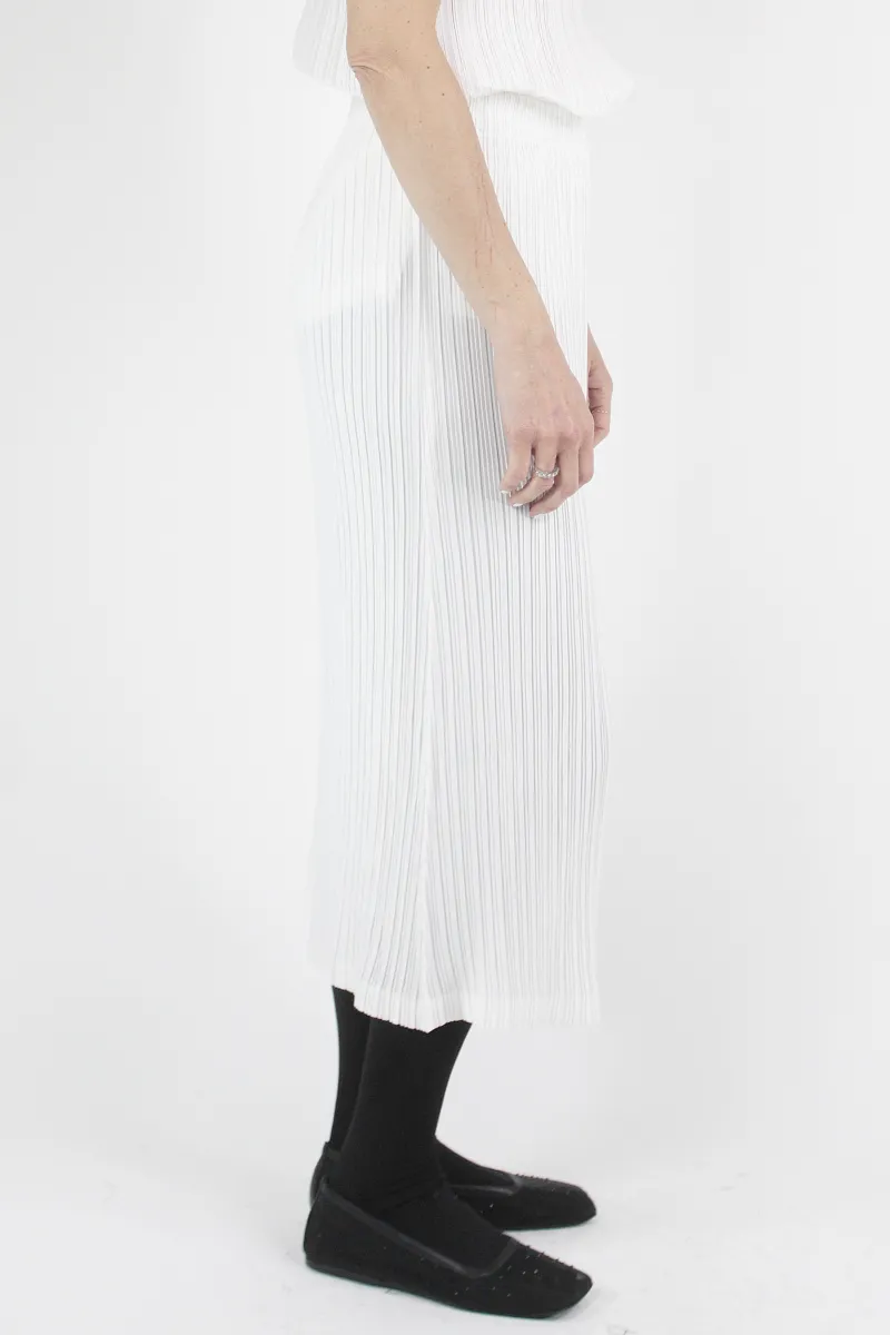 Gongdid Design ROCKE Pleats Midi Skirt