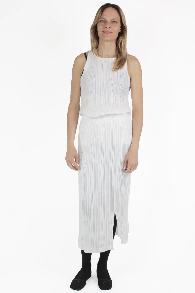 Gongdid Design GONNE Pleats Midi Skirt