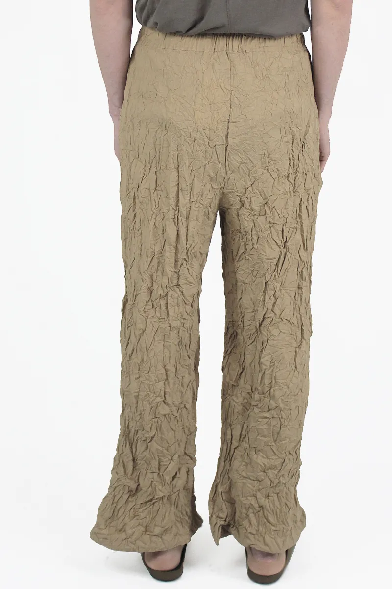 Gongdid Design Hosen Crumpled Pleated Pants