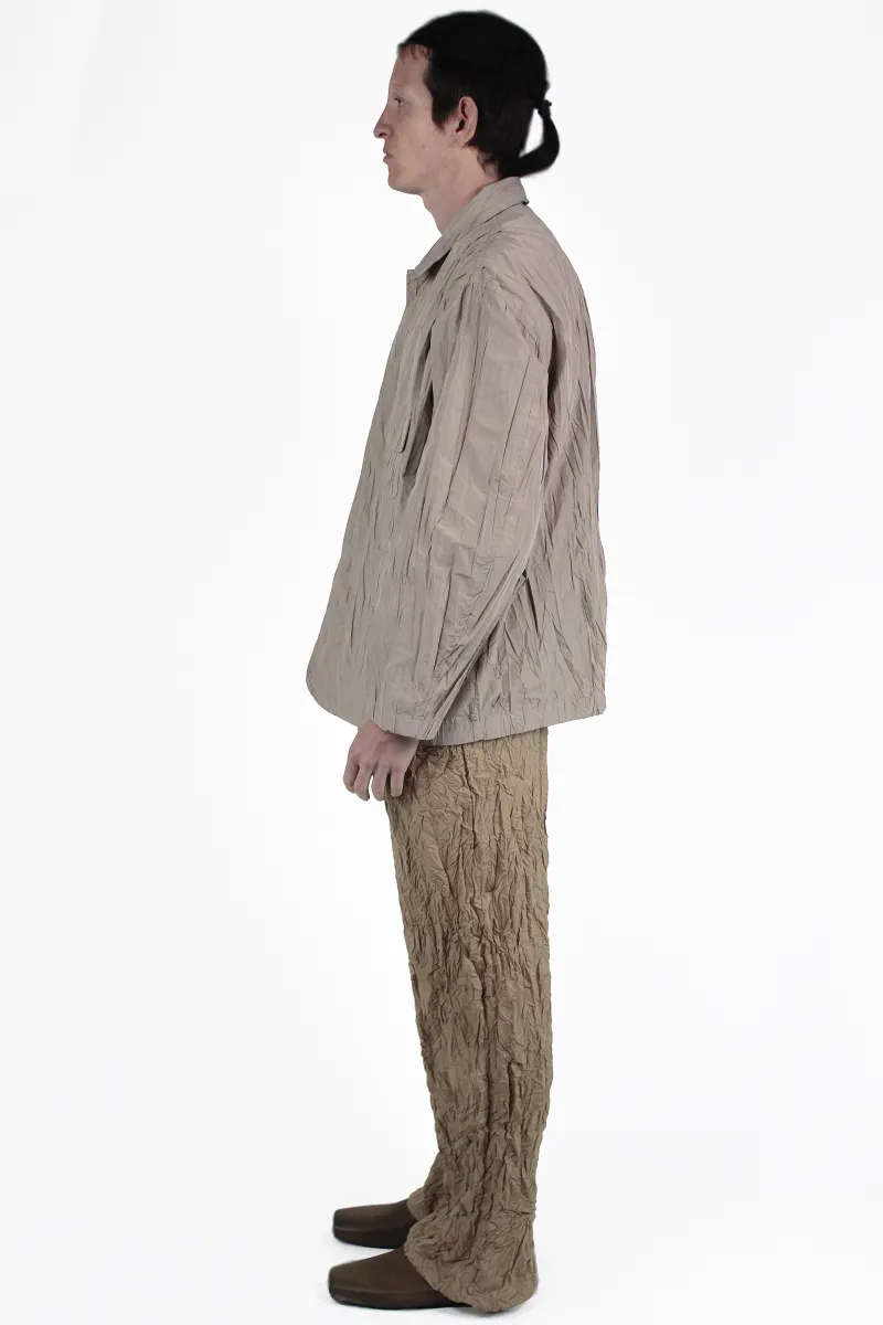 Gongdid Design ジャケット Crumbled Pleated Jacket