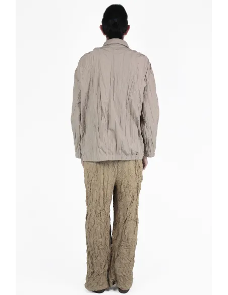 Gongdid Design ジャケット Crumbled Pleated Jacket