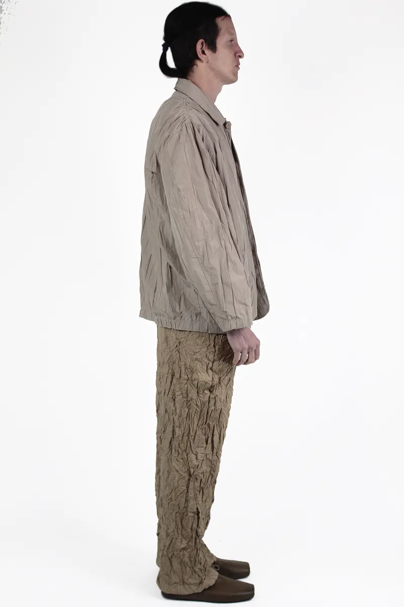 Gongdid Design 夹克 Crumbled Pleated Jacket