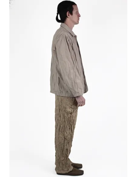 Gongdid Design 夹克 Crumbled Pleated Jacket