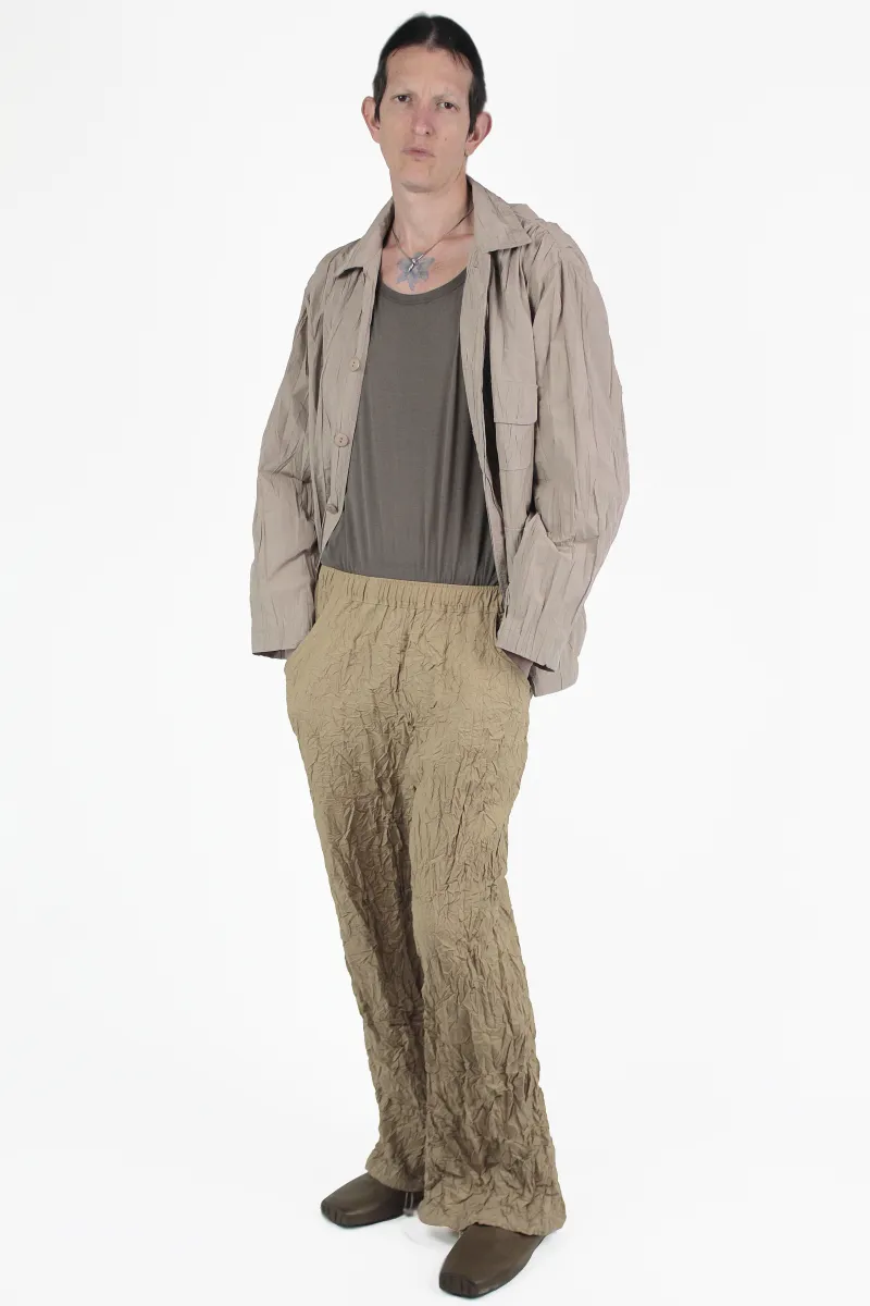 Gongdid Design Giacche Crumbled Pleated Jacket
