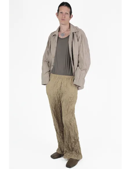 Gongdid Design Giacche Crumbled Pleated Jacket