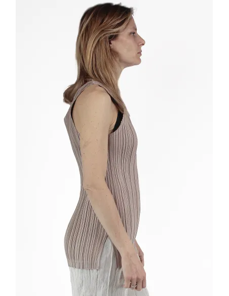 Gongdid Design 无袖衬衫 Pleats B Tank Top