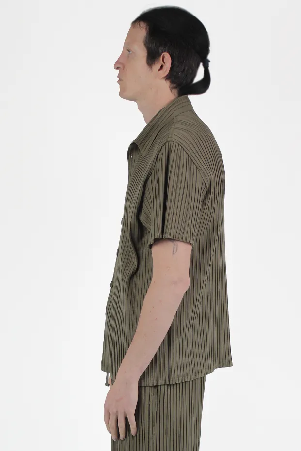 Gongding Design Camicie Stripe Pleats Ss Shirt 2