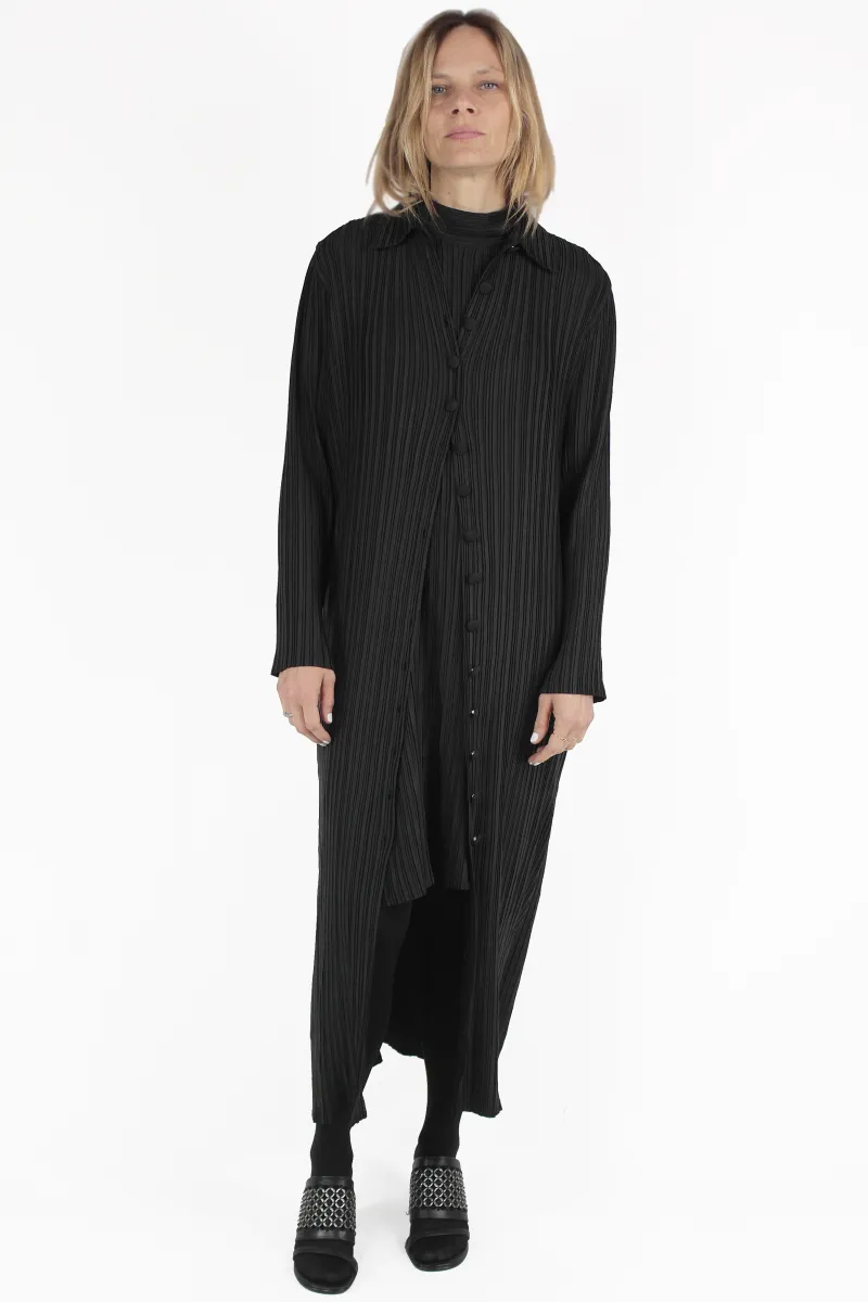 Gongdid Design MANTEAUX Pleats Maxi B Coat