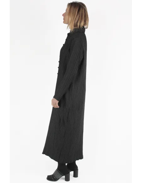 Gongdid Design MANTEL Pleats Maxi B Coat