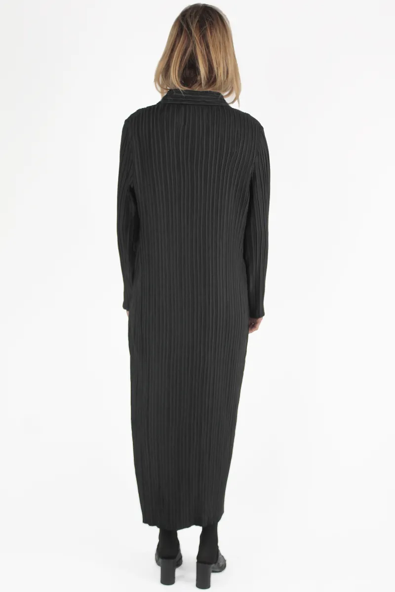 Gongdid Design MANTEL Pleats Maxi B Coat