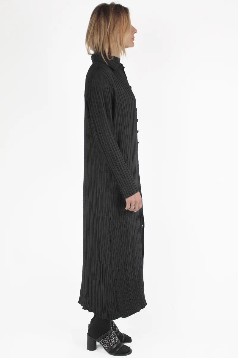 Gongdid Design MANTEL Pleats Maxi B Coat