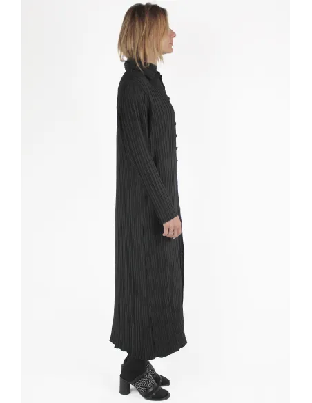 Gongdid Design MANTEL Pleats Maxi B Coat