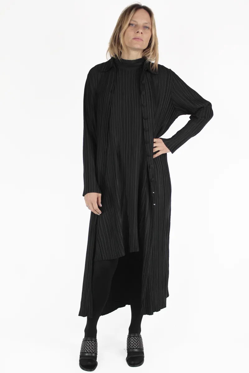 Gongdid Design MANTEAUX Pleats Maxi B Coat