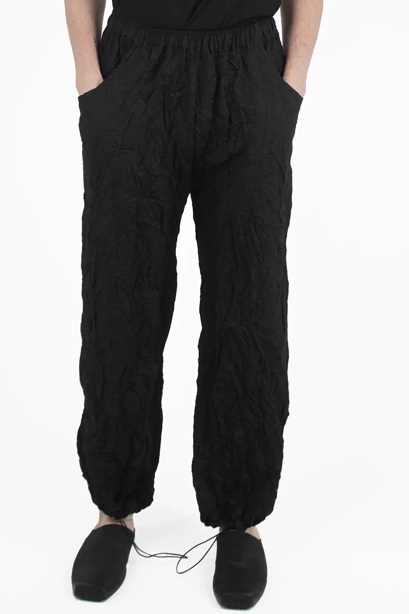 Gongdid Design Pantalones Hand Pleated B Pants
