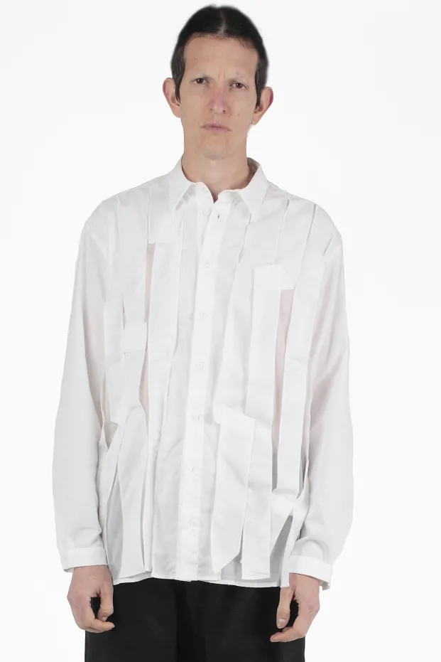 Giovanni Cavagna Camicie Stripe Long Shirt