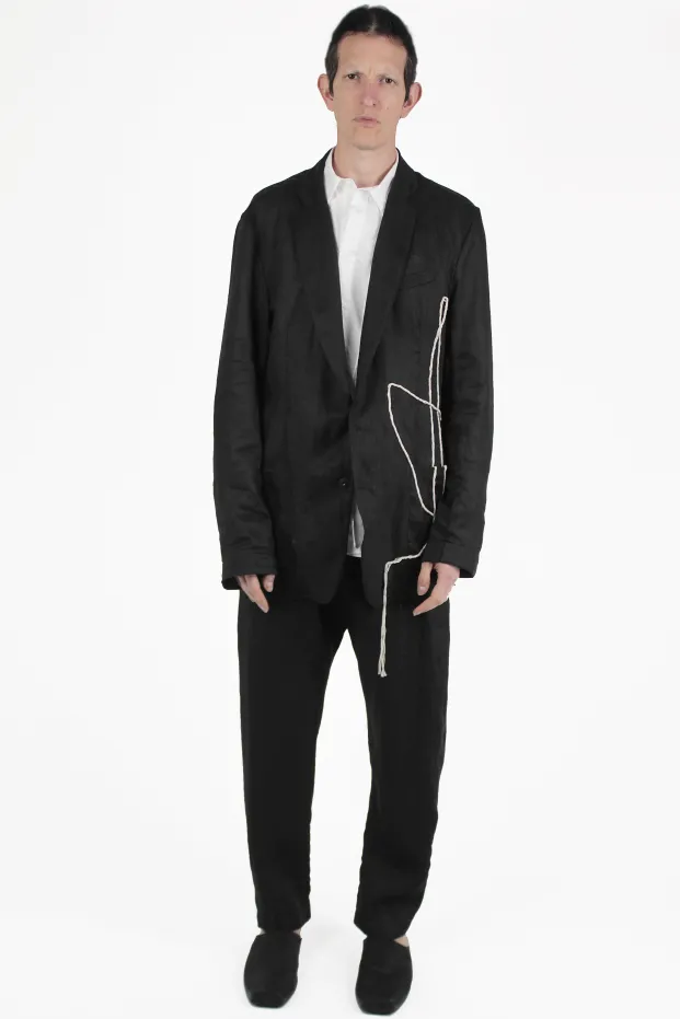 Giovanni Cavagna ジャケット Embroidery Straight Jacket