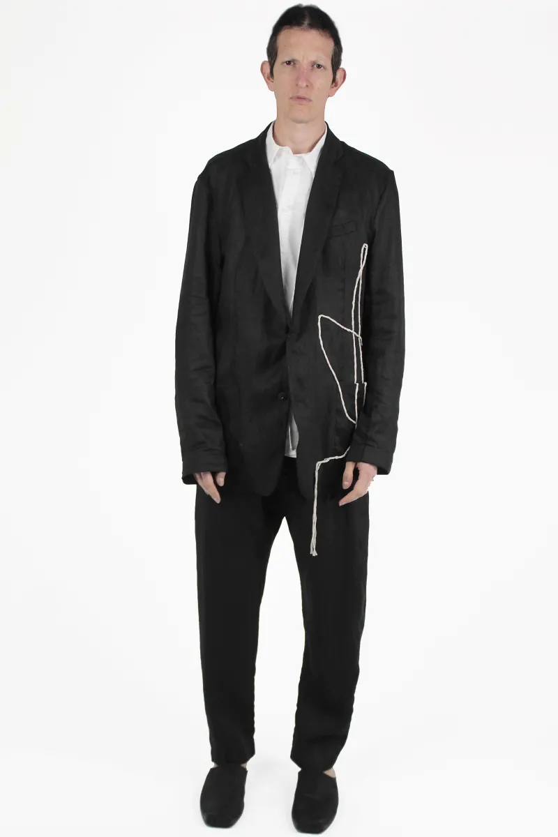 Giovanni Cavagna Giacche Embroidery Straight Jacket