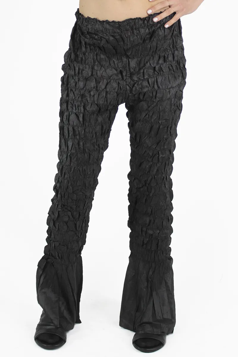 Gongdid Design PANTALONI Hand Pleated Pants