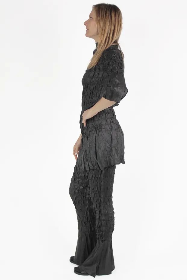 Gongdid Design VESTIDOS Hand Pleated Dress 2