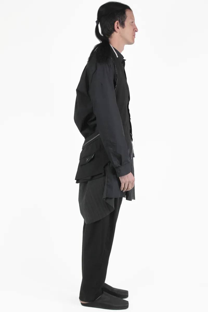 Giovanni Cavagna Chaleco Asymmetric Tailoring Vest