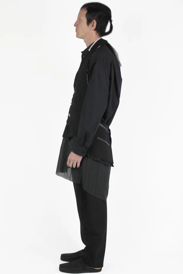Giovanni Cavagna Weste Asymmetric Tailoring Vest 2