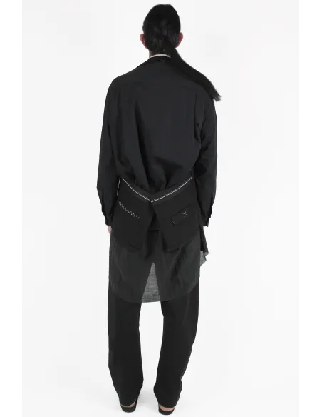 Giovanni Cavagna Gilet Asymmetric Tailoring Vest