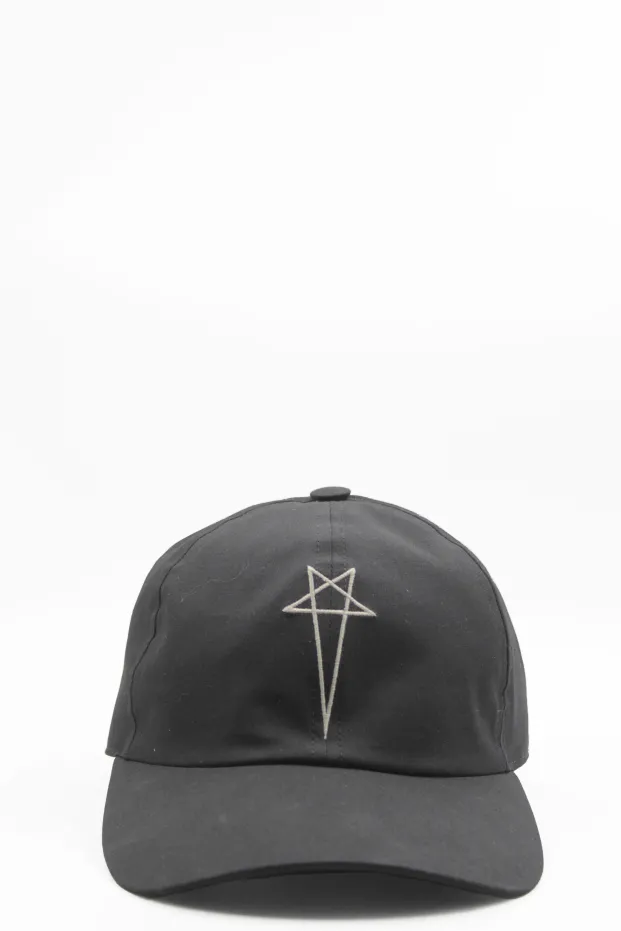 Rick Owens 帽子 Baseball Pentagram Cap