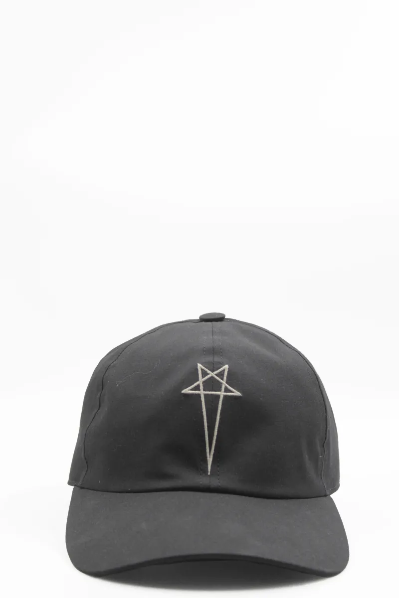 Rick Owens Hüte Baseball Pentagram Cap