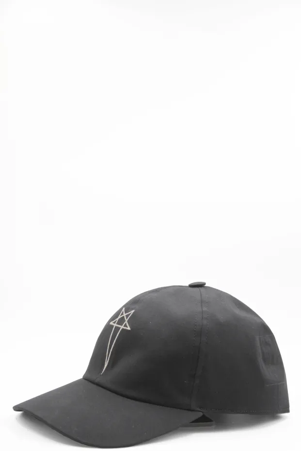 Rick Owens 남성용 모자 Baseball Pentagram Cap 2