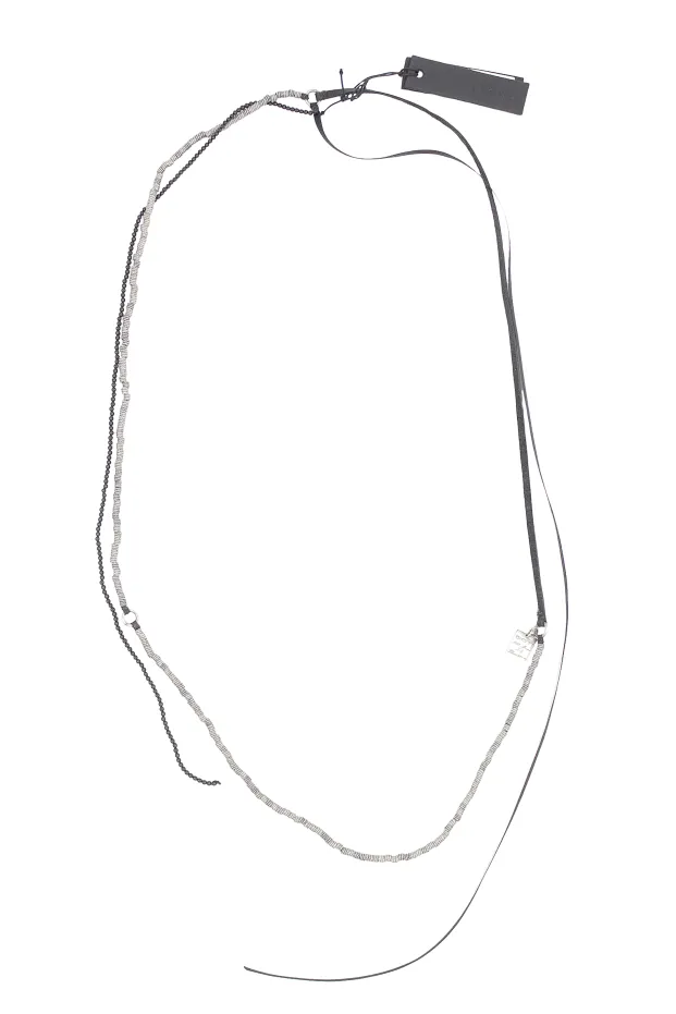 Goti 목걸이 Pearls Disc Necklace