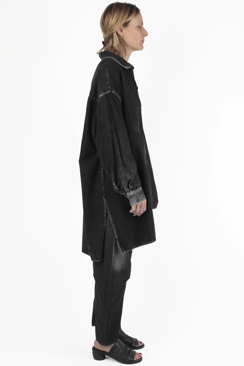Yohji Yamamoto シャツ Umbalanced Big Blouse