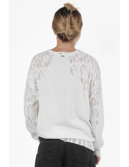High CHANDAILS Session Destruptured Sweater