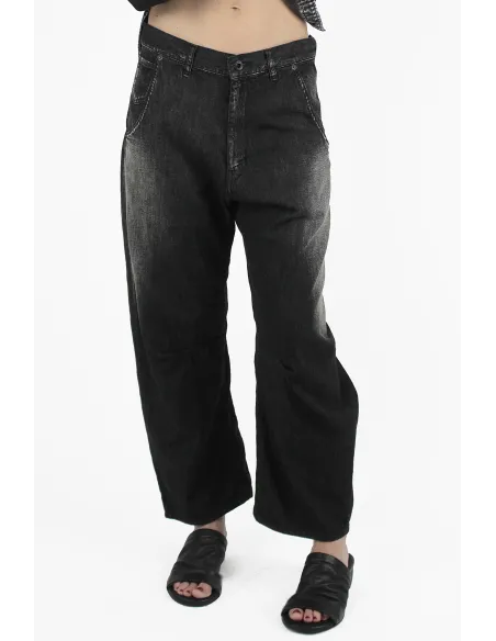 Yohji Yamamoto PANTALONI U-wide Gusset Pants