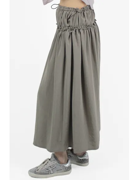 Yohji Yamamoto ROCKE Double Gathered Skirt