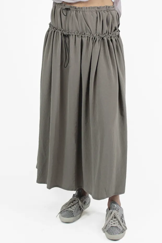 Yohji Yamamoto ROCKE Double Gathered Skirt