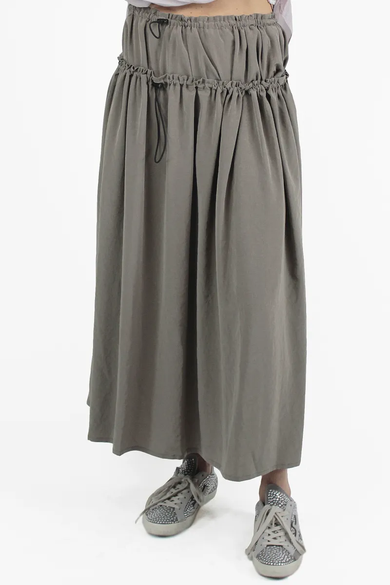 Yohji Yamamoto GONNE Double Gathered Skirt