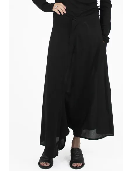 Yohji Yamamoto PANTALONI Asymmetery Gusset Pants