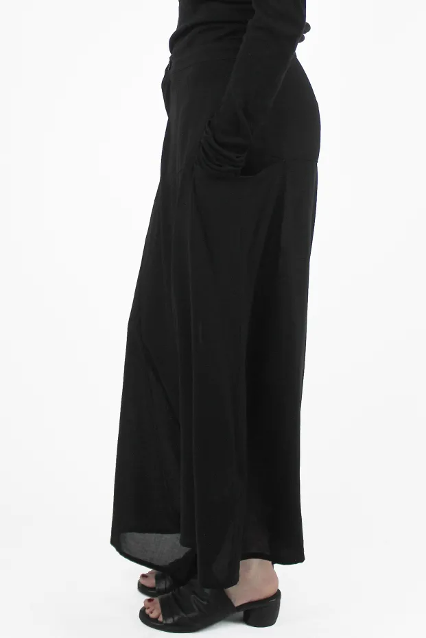 Yohji Yamamoto PANTALONI Asymmetery Gusset Pants 2