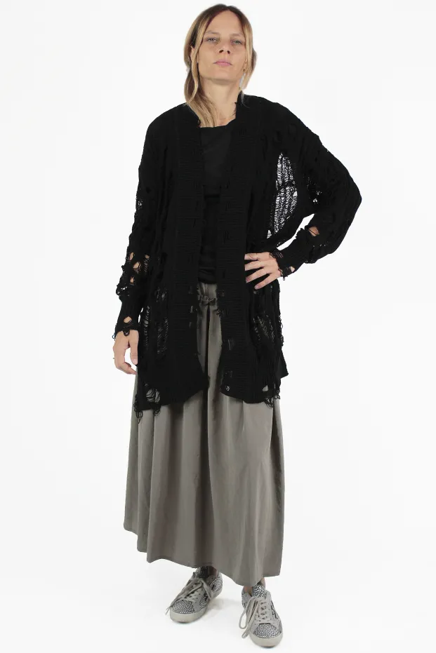 Yohji Yamamoto CARDIGANS Thread Long Cardigan