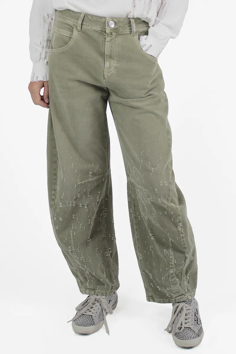 High PANTALONS Happily Destryed Trousers