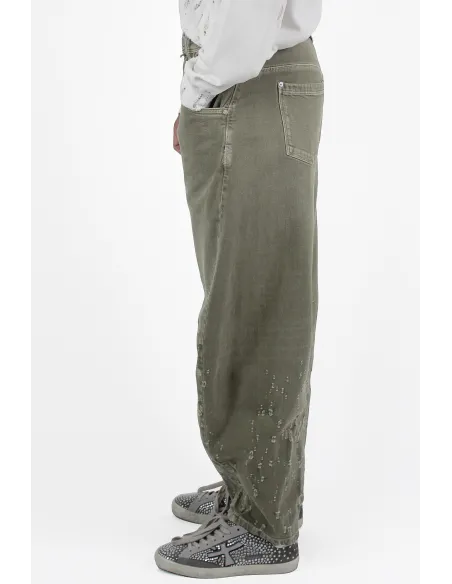 High PANTALONS Happily Destryed Trousers