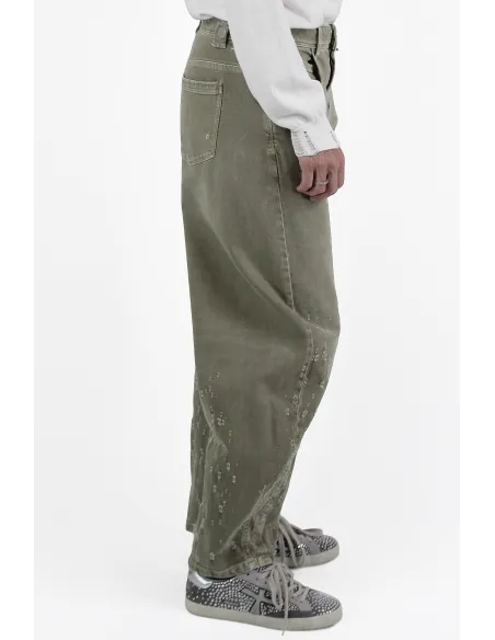 High PANTALONI Happily Destryed Trousers