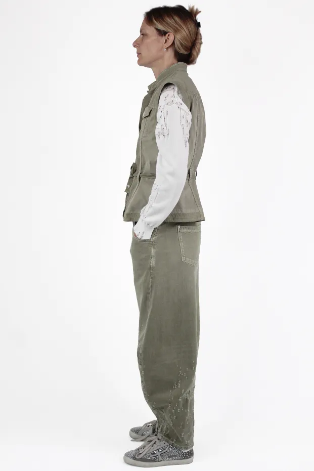 High 无袖的 Raise Up Waistcoat 2